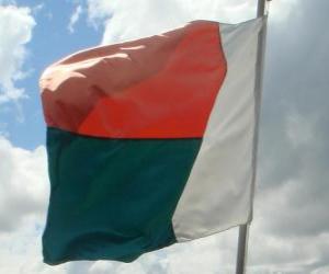 пазл Флаг Мадагаскара